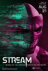 Stream Cinema Movie Poster A2 Size Version 2