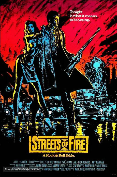 Pixel Demon Streets of Fire Movie Poster A2 Size