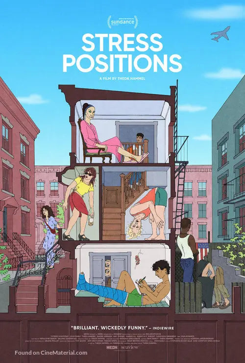 Stress Positions Cinema Movie Poster A2 Size