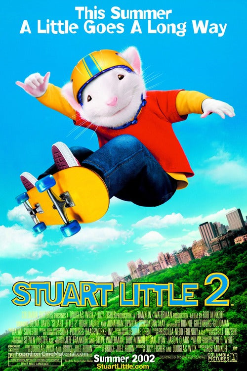 Stuart Little 2 Cinema Movie Poster A2 Size