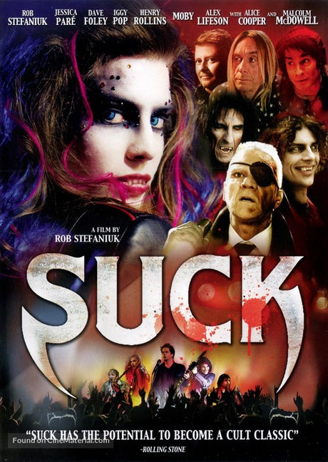 Pixel Demon Suck Movie Poster A2 Size