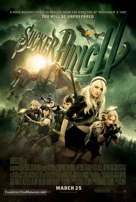 Sucker Punch A2 Movie Poster-Pixel Demon