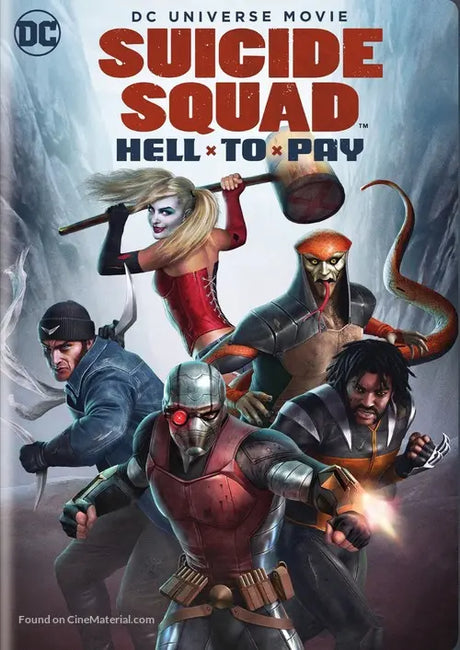 Pixel Demon Suicide Squad: Hell to Pay Movie Poster A2 Size
