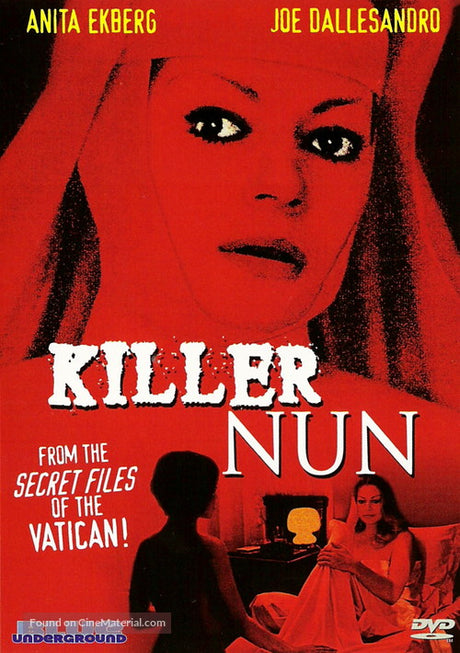 Pixel Demon Killer Nun Movie Poster A2 Size