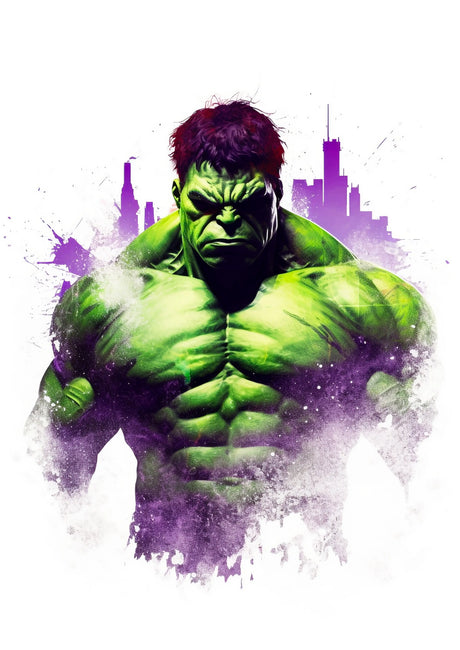 Marvel Watercolor Hulk A2 Size Posters-Pixel Demon