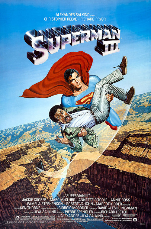 Superman III A2 Movie Poster-Pixel Demon