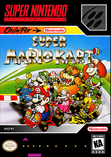 90s Super Mario Kart A2 Size Posters-Pixel Demon