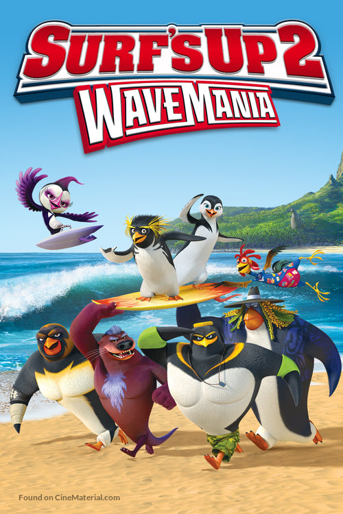 Pixel Demon Surf's Up 2: WaveMania Movie Poster A2 Size