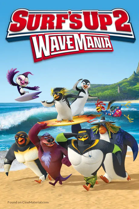 Pixel Demon Surf's Up 2: WaveMania Movie Poster A2 Size