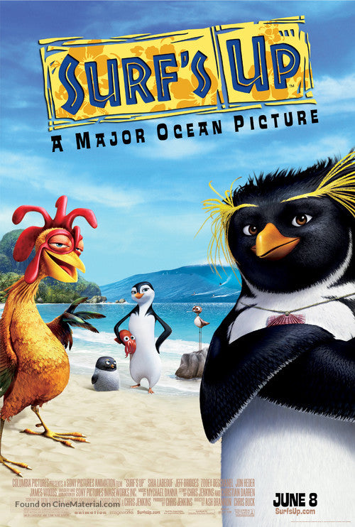 Surf's Up A2 Movie Poster-Pixel Demon