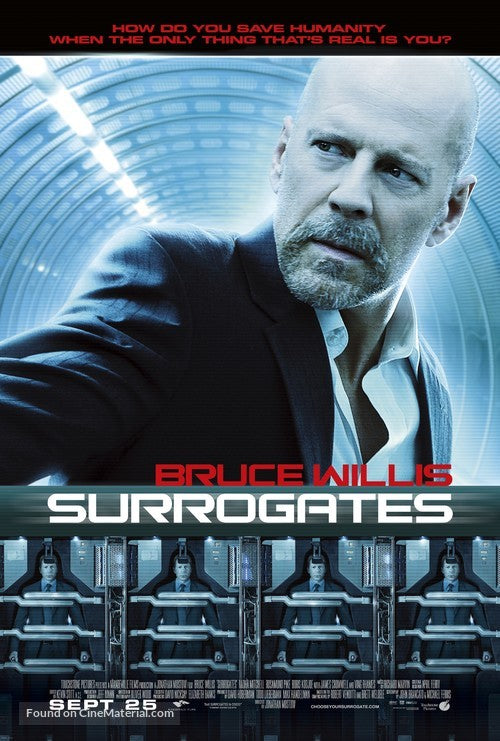 Surrogates Cinema Movie Poster A2 Size