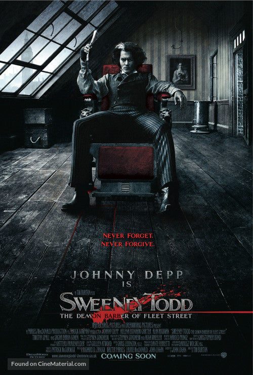 Sweeney Todd: The Demon Barber of Fleet Street A2 Movie Poster-Pixel Demon