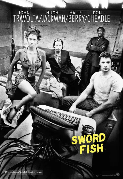 Swordfish Cinema Movie Poster A2 Size