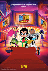 Teen Titans Go! To the Movies Cinema Movie Poster A2 Size