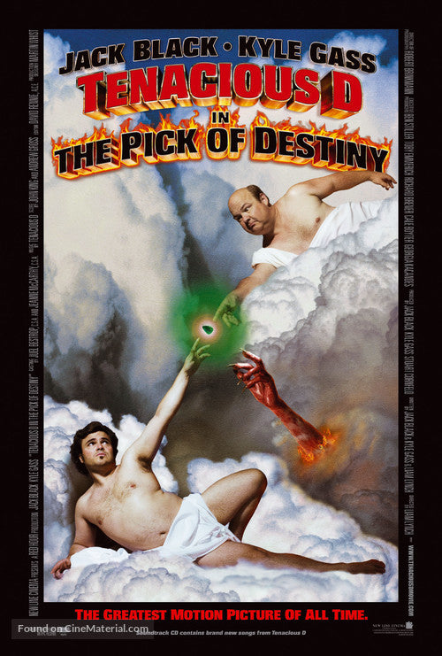 Tenacious D in The Pick of Destiny Cinema Movie Poster A2 Size