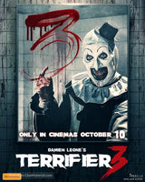 Terrifier 3 Cinema Movie Poster A2 Size Version 4