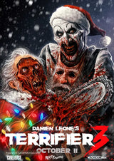 Terrifier 3 Movie Poster A2 Size Version 6