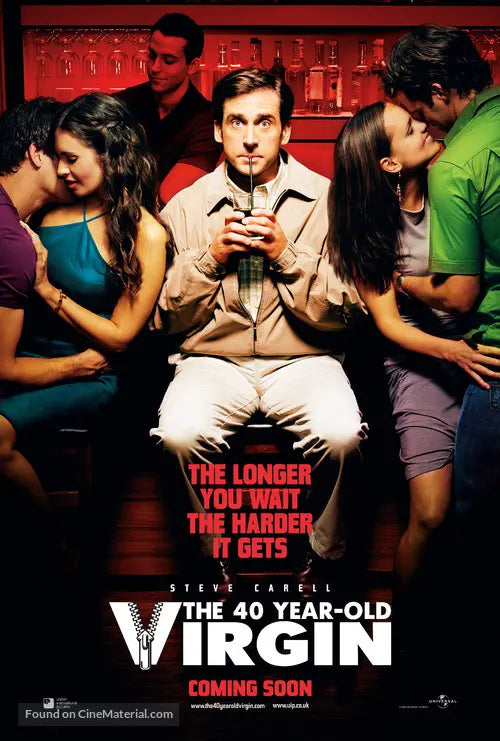 The 40 Year Old Virgin Cinema Movie Poster A2 Size