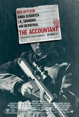 The Accountant Cinema Movie Poster A2 Size