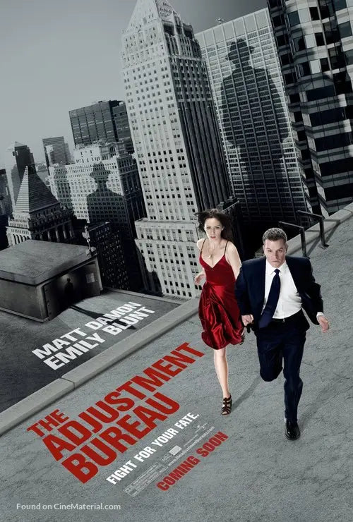 The Adjustment Bureau Cinema Movie Poster A2 Size