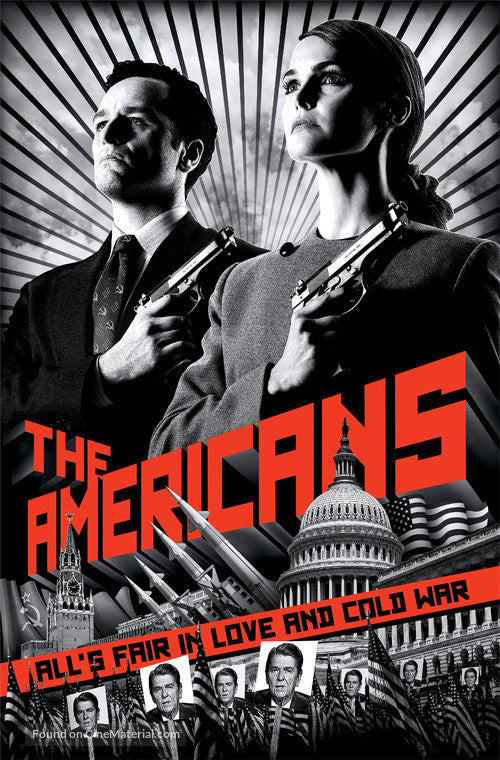 The Americans TV Series Poster A2 Size Version 1