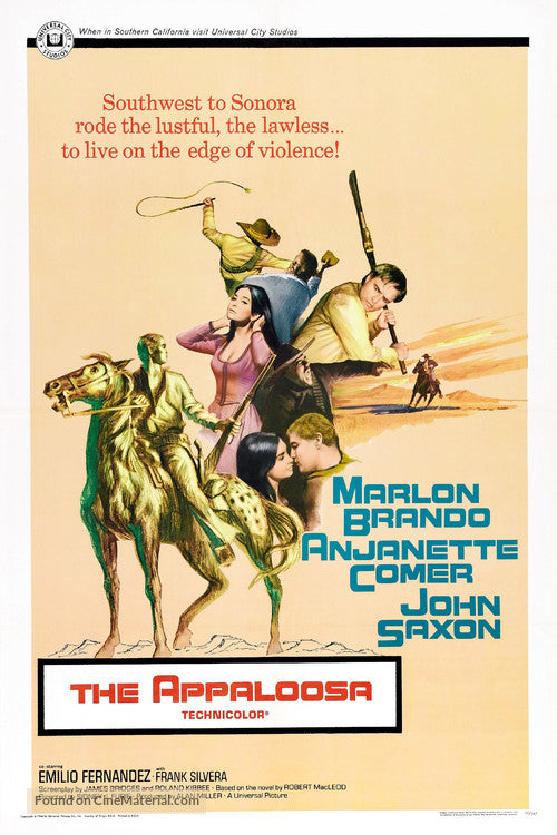Pixel Demon The Appaloosa Movie Poster A2 Size