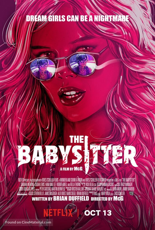 The Babysitter Cinema Movie Poster A2 Size