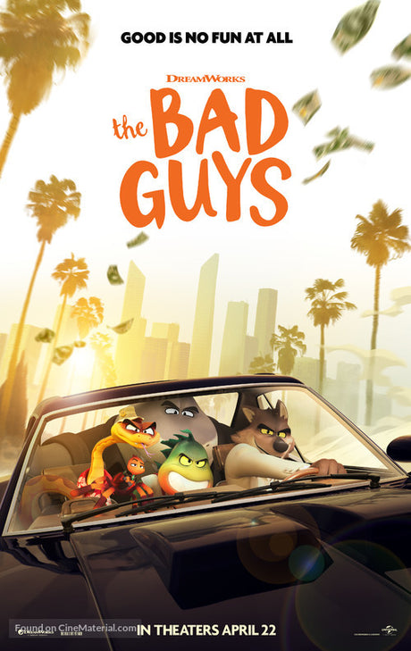 The Bad Guys A2 Movie Poster-Pixel Demon