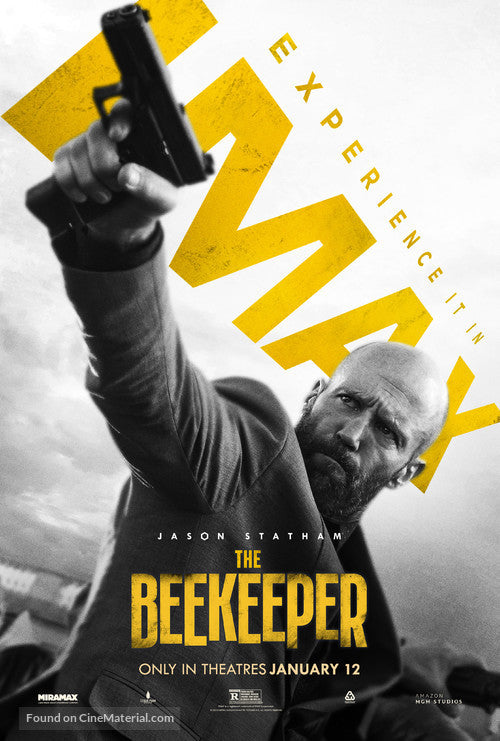 The Beekeeper Cinema Movie Poster A2 Size Version 2