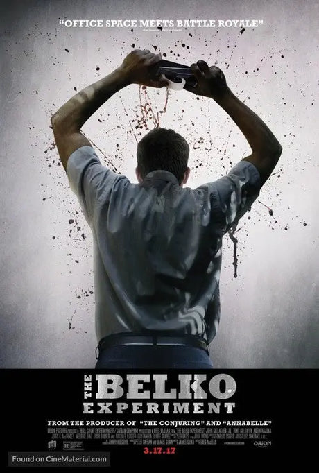 Pixel Demon The Belko Experiment Movie Poster A2 Size