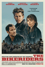 The Bikeriders Cinema Movie Poster A2 Size
