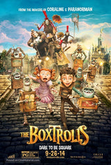 The Boxtrolls Cinema Movie Poster A2 Size