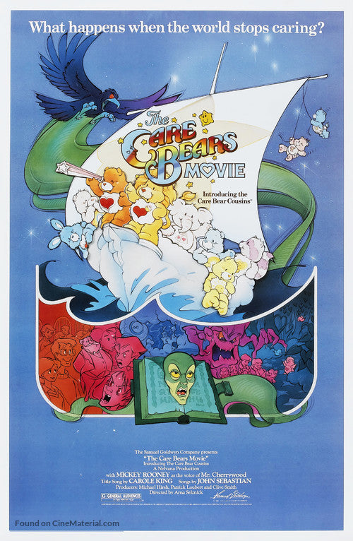 Pixel Demon The Care Bears Movie Movie Poster A2 Size