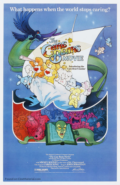 Pixel Demon The Care Bears Movie Movie Poster A2 Size