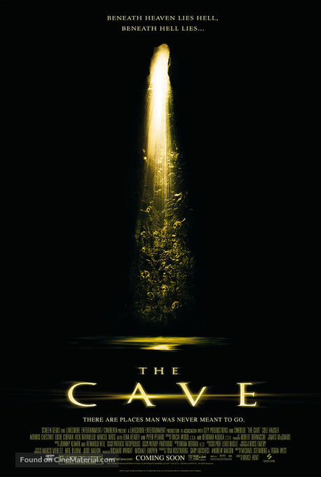 Pixel Demon The Cave Movie Poster A2 Size