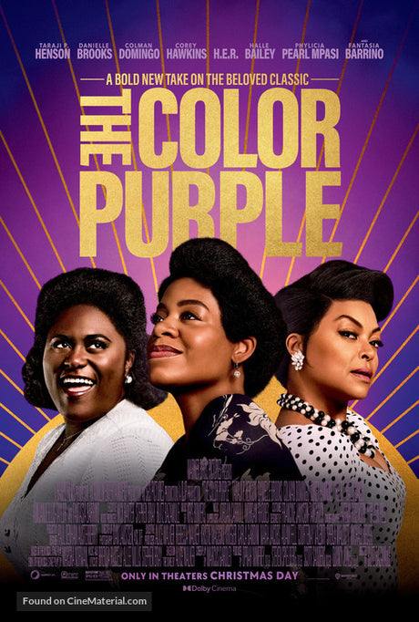 Pixel Demon The Color Purple Movie Poster A2 Size