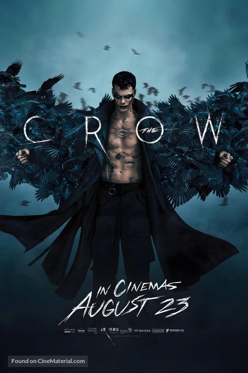 The Crow (2024) Cinema Movie Poster A2 Size Version 6
