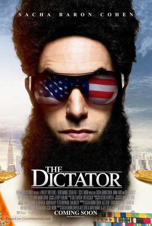 The Dictator A2 Movie Poster-Pixel Demon