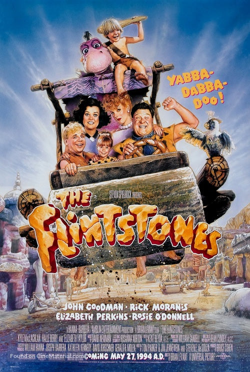 The Flintstones A2 Movie Poster-Pixel Demon