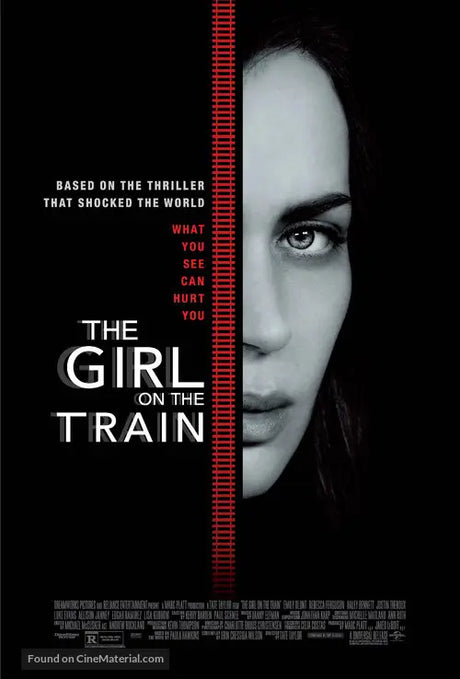 Pixel Demon The Girl on the Train Movie Poster A2 Size