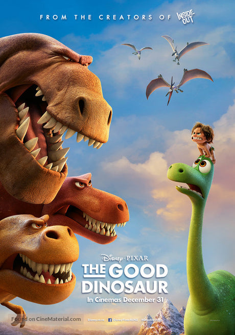 The Good Dinosaur A2 Movie Poster-Pixel Demon