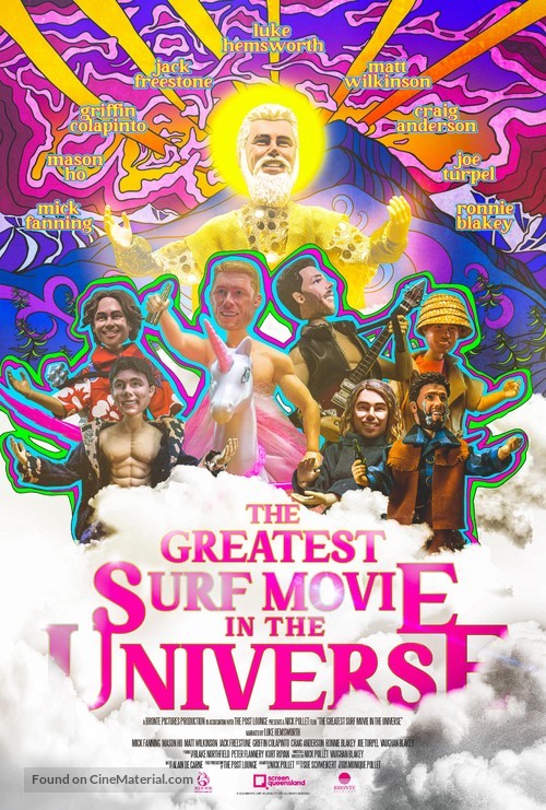 The Greatest Surf Movie in the Universe Cinema Movie Poster A2 Size