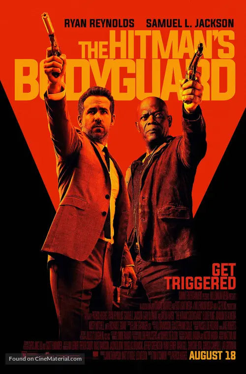 The Hitman's Bodyguard A2 Movie Poster-Pixel Demon