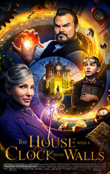 The House with a Clock in Its Walls Cinema Movie Poster A2 Size