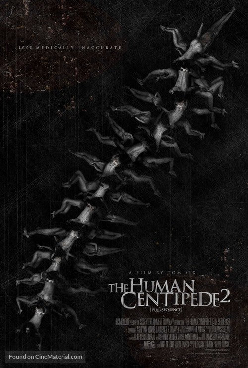 The Human Centipede 2 (Full Sequence) A2 Movie Poster-Pixel Demon