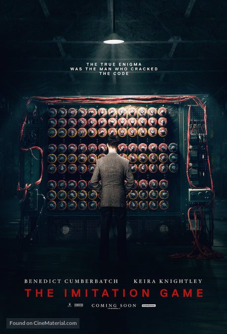 The Imitation Game A2 Movie Poster-Pixel Demon