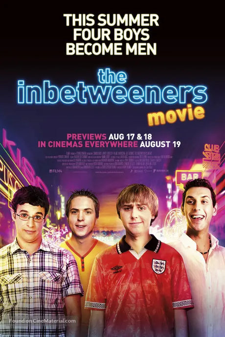 Pixel Demon The Inbetweeners Movie Movie Poster A2 Size