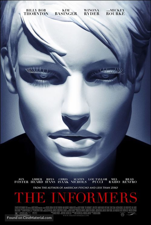 The Informers Cinema Movie Poster A2 Size