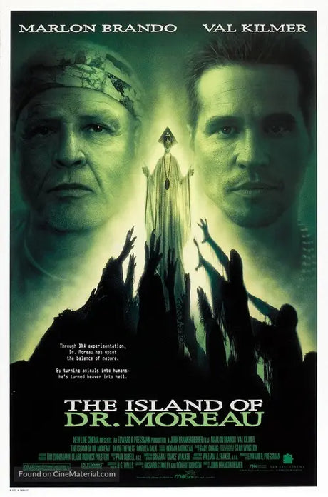 Pixel Demon The Island of Dr. Moreau Movie Poster A2 Size