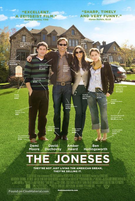 Pixel Demon The Joneses Movie Poster A2 Size